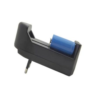 PowerFox plug-in charger with EU plug for 18650 and 16340 batteries
