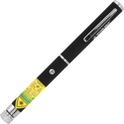 X2 green laser pen with pattern cap projecting shapes, with AAA batteries