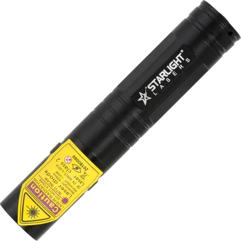 V2 Pro compact violet laser pointer 405 nm with 16340 battery and charger